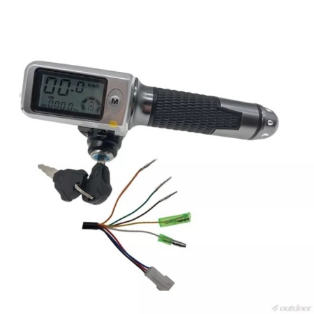 Compteur de vitesse accélérateur avec  indicateur de batterie
