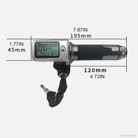 Accélérateur de pouce de vélo électrique